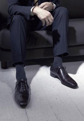 西裝搭配襪子