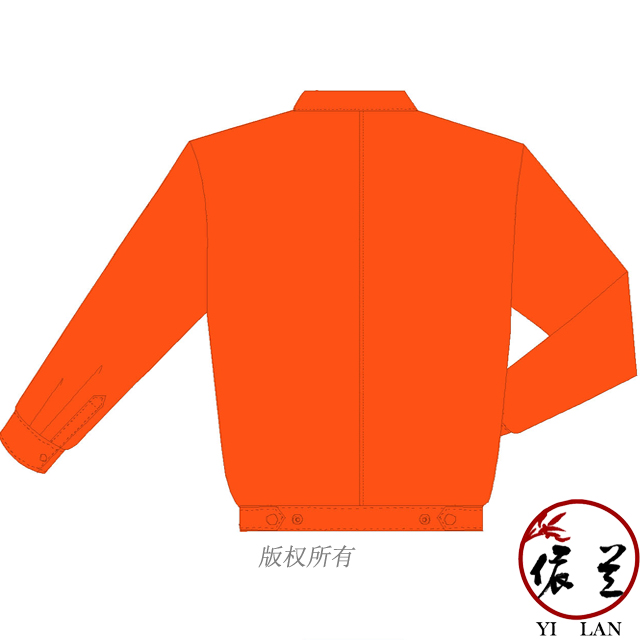 環(huán)衛(wèi)工人帶反光條工作服定制